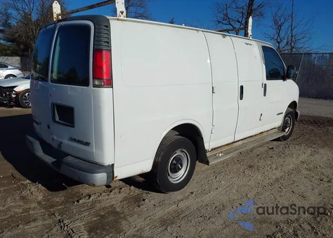 2001 Chevrolet Express from USA, damaged, VIN 1GCGG25R511245952
